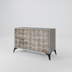 SLIGHTLY BLURRED 2-Door Sideboard in Grey Finish