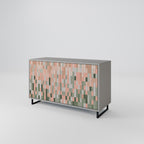 BUILDING THE FUTURE Aparador de 2 Puertas en Acabado Gris