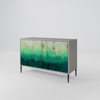 NORTHERN LIGHTS 2-Door Sideboard in Grey Finish