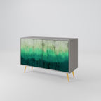 NORTHERN LIGHTS 2-Door Sideboard in Grey Finish