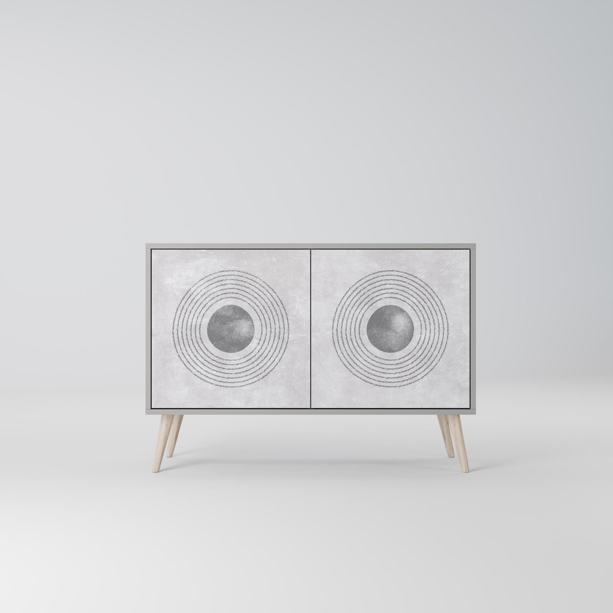 SOLID CIRCLES Aparador de 2 Puertas