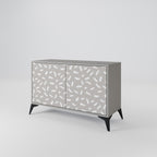 PASSING SECONDS 2-Door Sideboard in Grey Finish