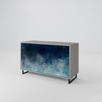 CELESTIAL FALL 2-Door Sideboard in Grey Finish