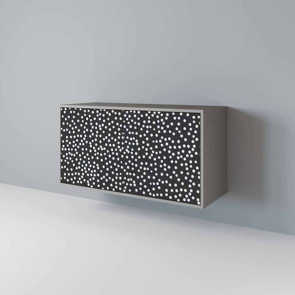 Aparador de 2 puertas BLINDING LIGHTS en acabado gris