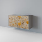 MORNING GLADE 2-Door Sideboard in Grey Finish