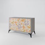 SPRING WHIMSY 2-Door Sideboard in Grey Finish