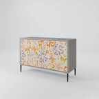 SPRING WHIMSY 2-Door Sideboard in Grey Finish