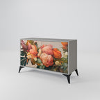 STYLISH BEAUTY 2-Door Sideboard in Grey Finish