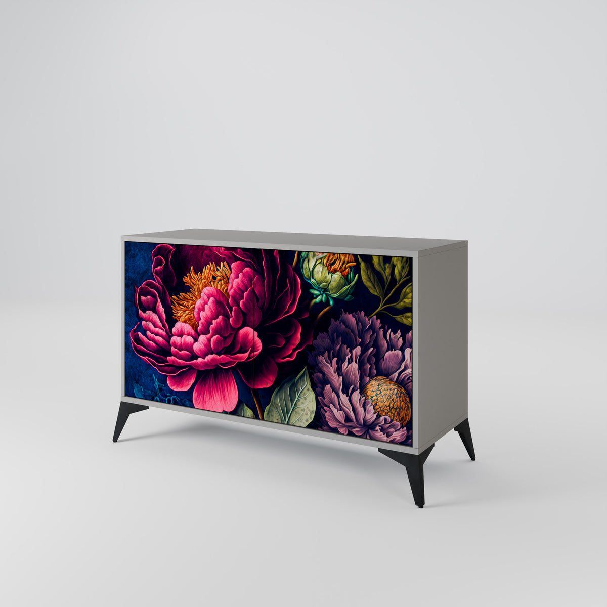 BLOOMING ELEGANCE Aparador de 2 Puertas