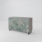 NIGHT LADY 2-Door Sideboard in Grey Finish