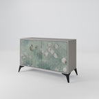 NIGHT LADY 2-Door Sideboard in Grey Finish