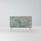 NIGHT LADY 2-Door Sideboard in Grey Finish