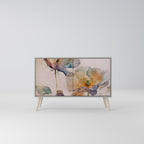 SOFTEN POPPY 2-Door Sideboard in Grey Finish