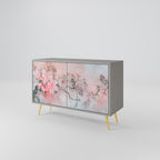 CHERRY BLOSSOM 2-Door Sideboard in Grey Finish