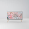 CHERRY BLOSSOM 2-Door Sideboard in Grey Finish