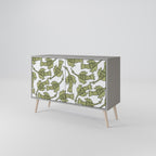 SEEDLING SONGBIRD 2-Door Sideboard in Grey Finish