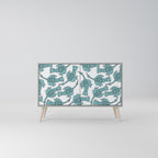 WATERSPOUT SONGIBIRD Aparador de 2 Puertas en Acabado Gris