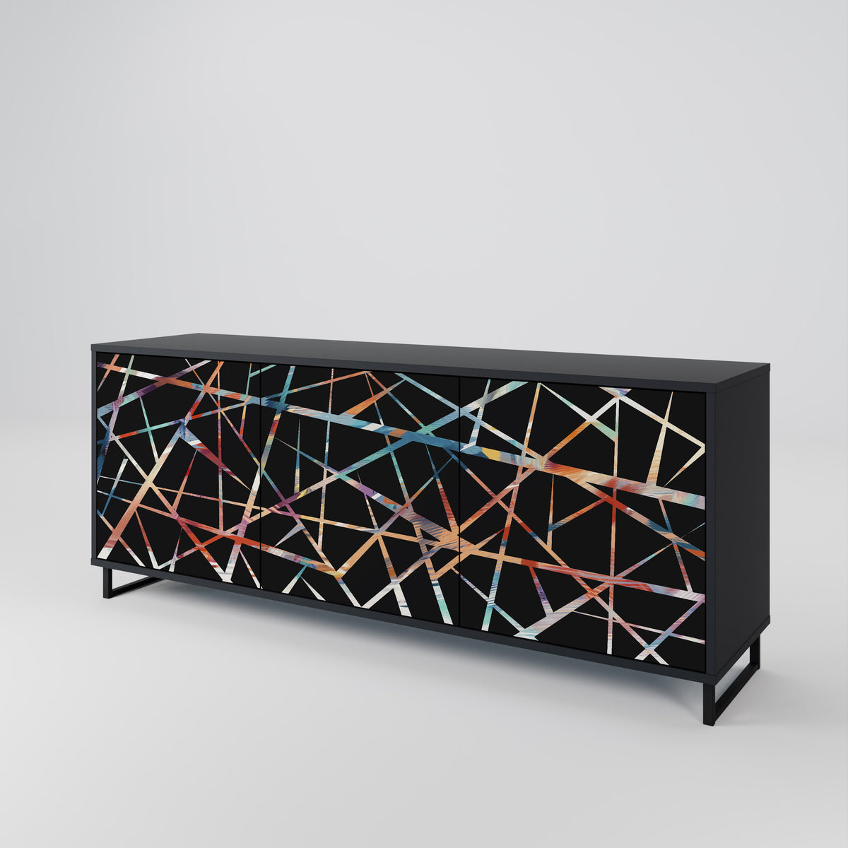 POLYGON VERVE Aparador de 3 Puertas