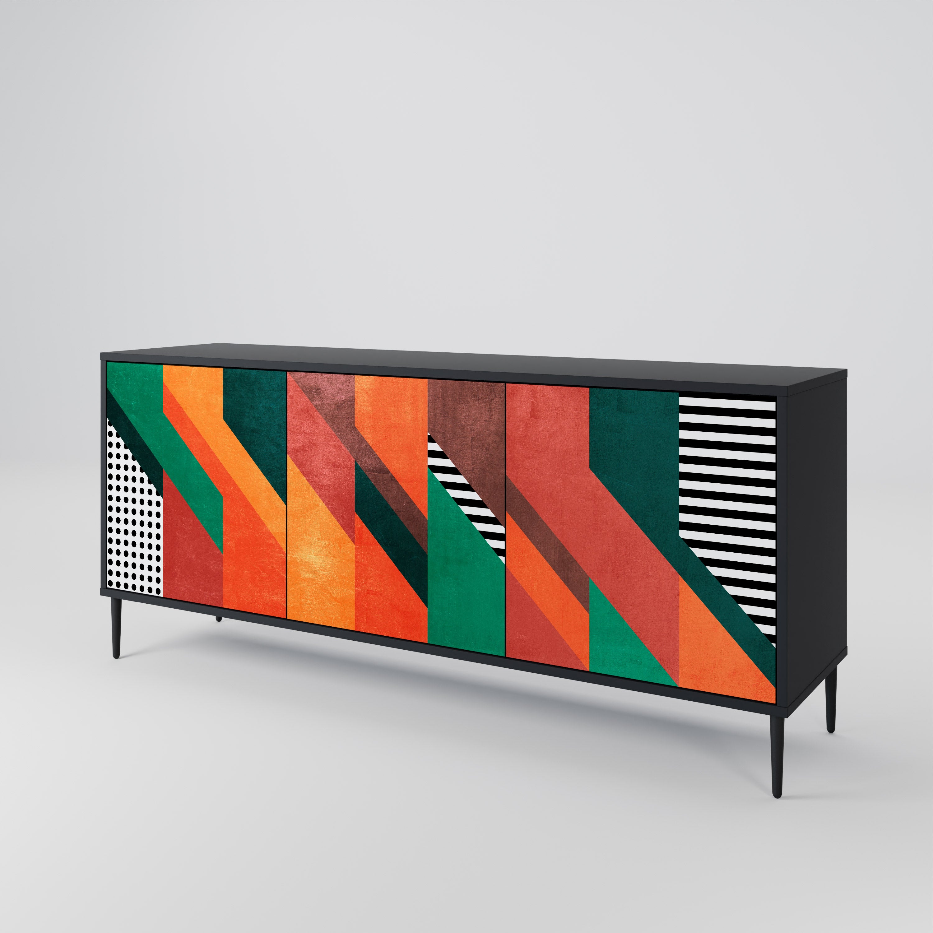 MAKESHIFT ARTISTRY 3-Door Sideboard