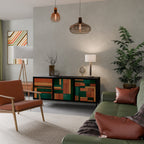 EARTHY FIGURES Aparador de 3 Puertas