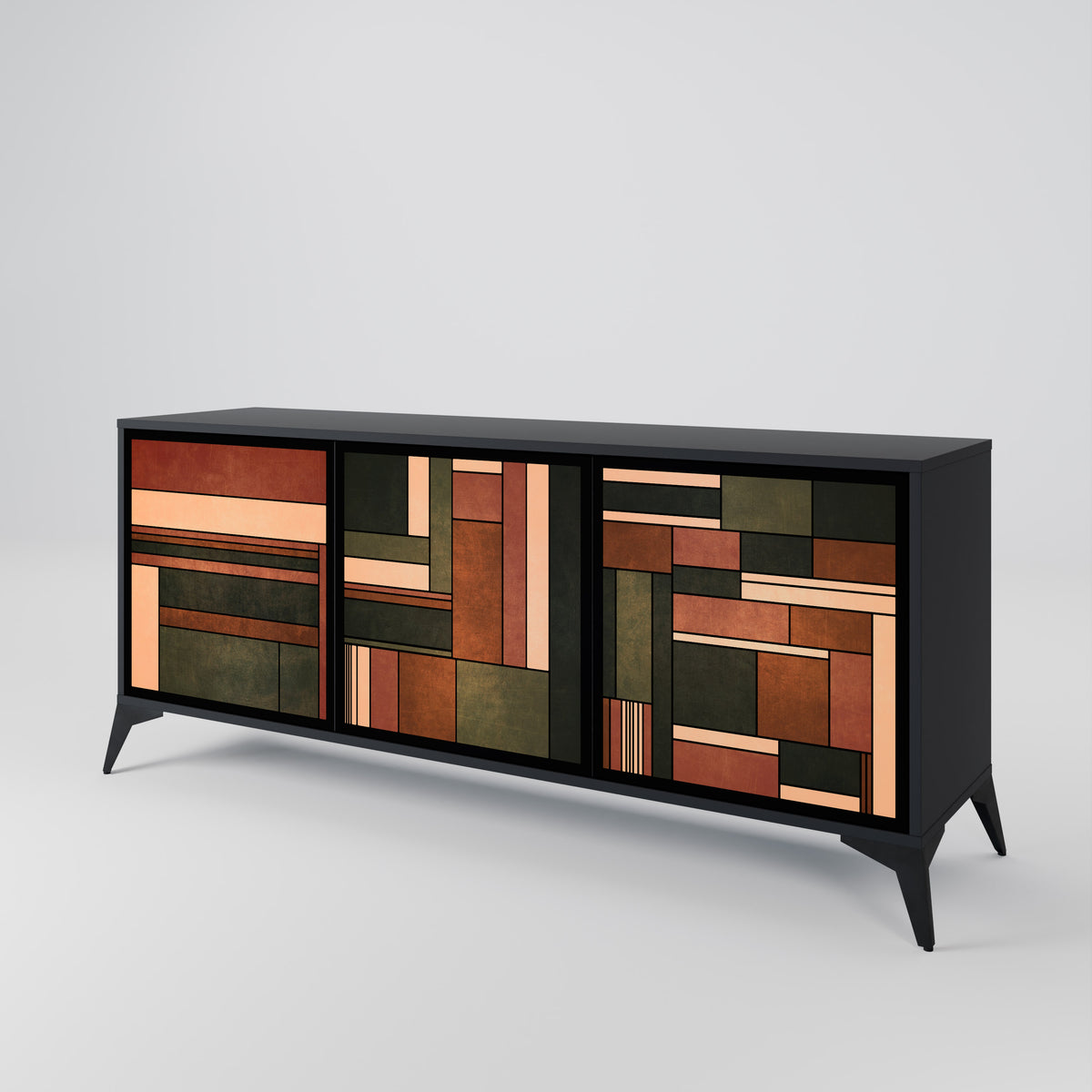 FIGURES OF NATURE 3-Door Sideboard