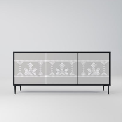 THAI GRAY 3-Door Sideboard