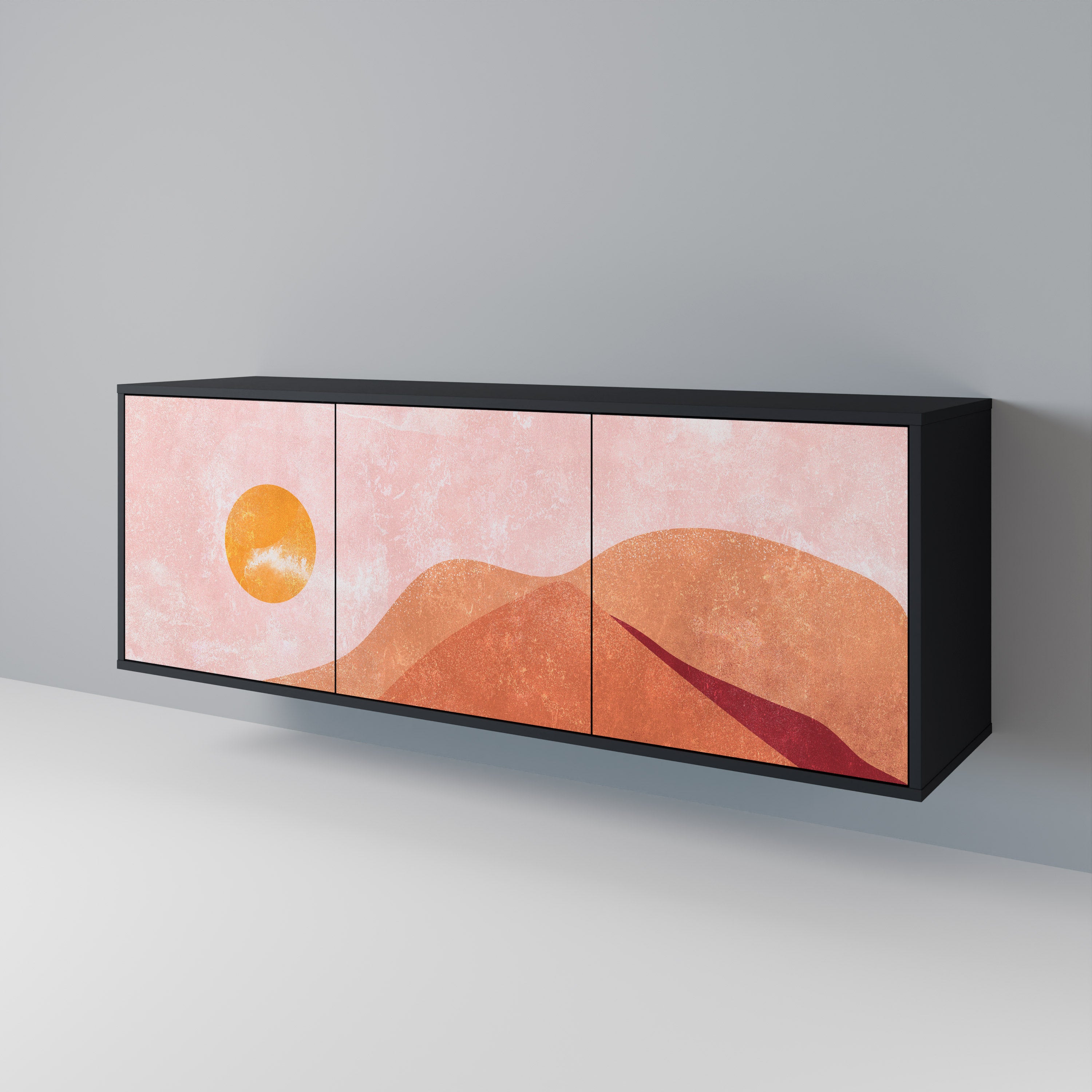 LUMINOUS SUNLIGHT 3-Door Sideboard