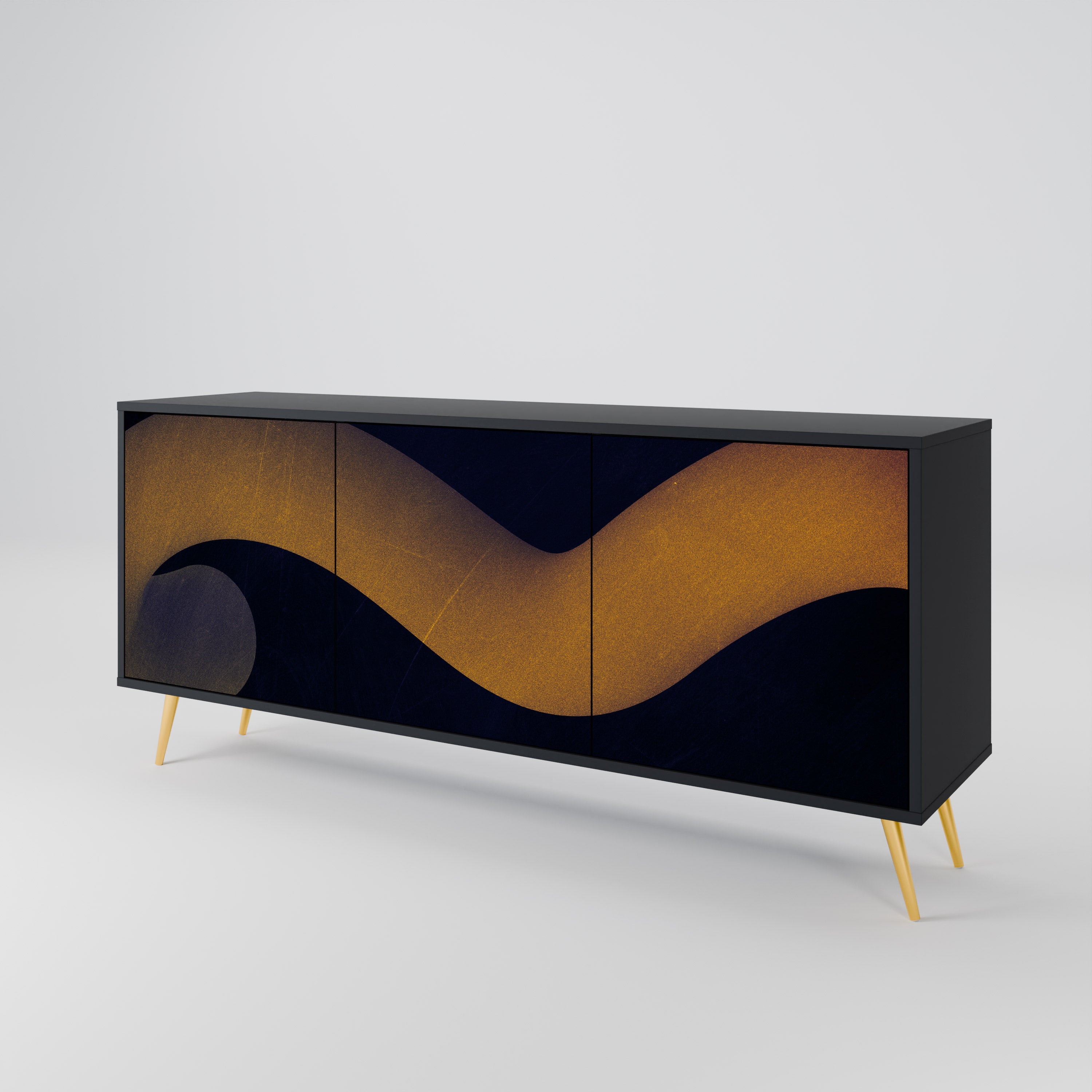 HOLLOW TIME 3-Door Sideboard