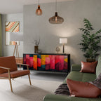 COLORFUL SOUNDS 3-Door Sideboard