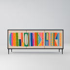 GEOMETRIC SHINE 3-Door Sideboard