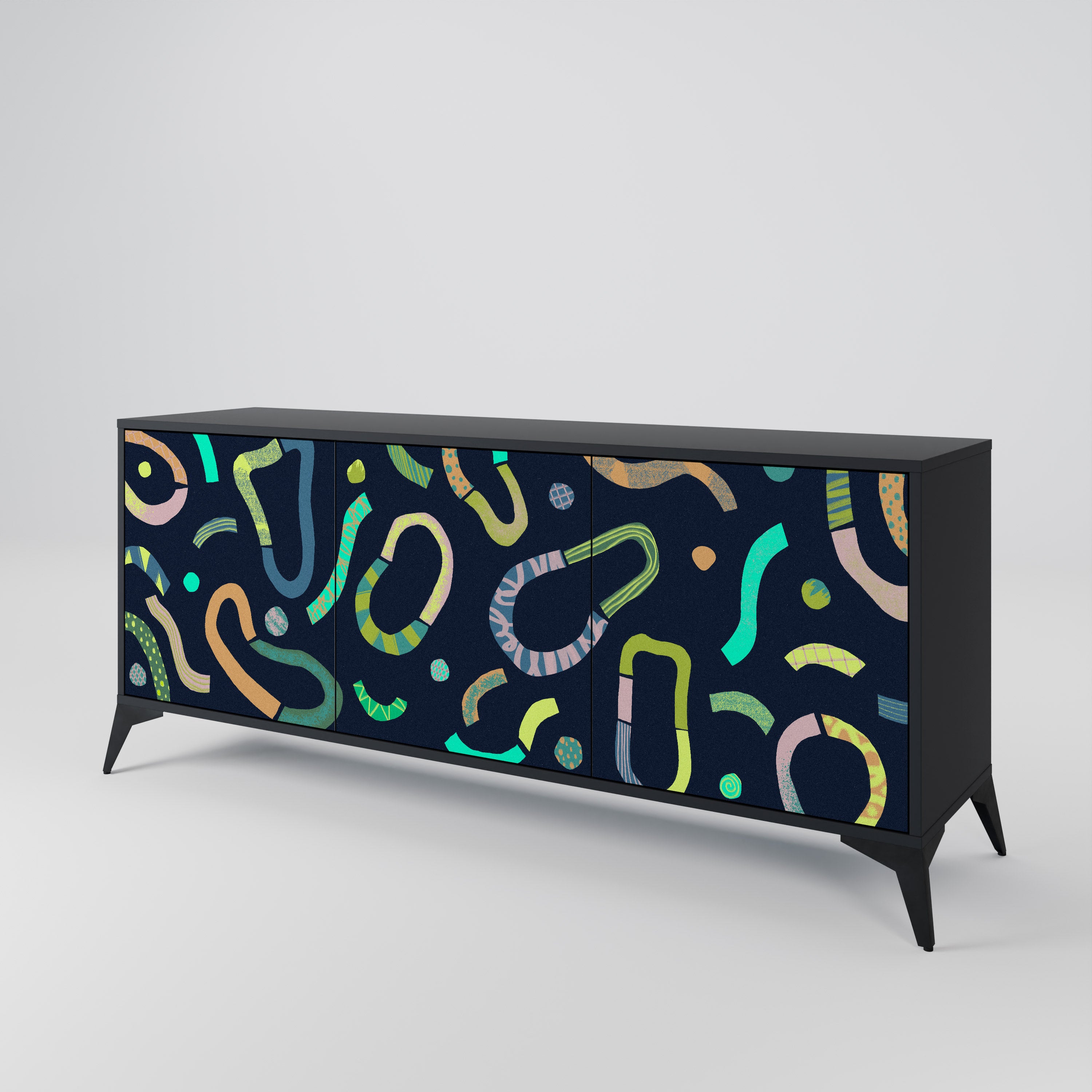 CONTRAST DANCE 3-Door Sideboard