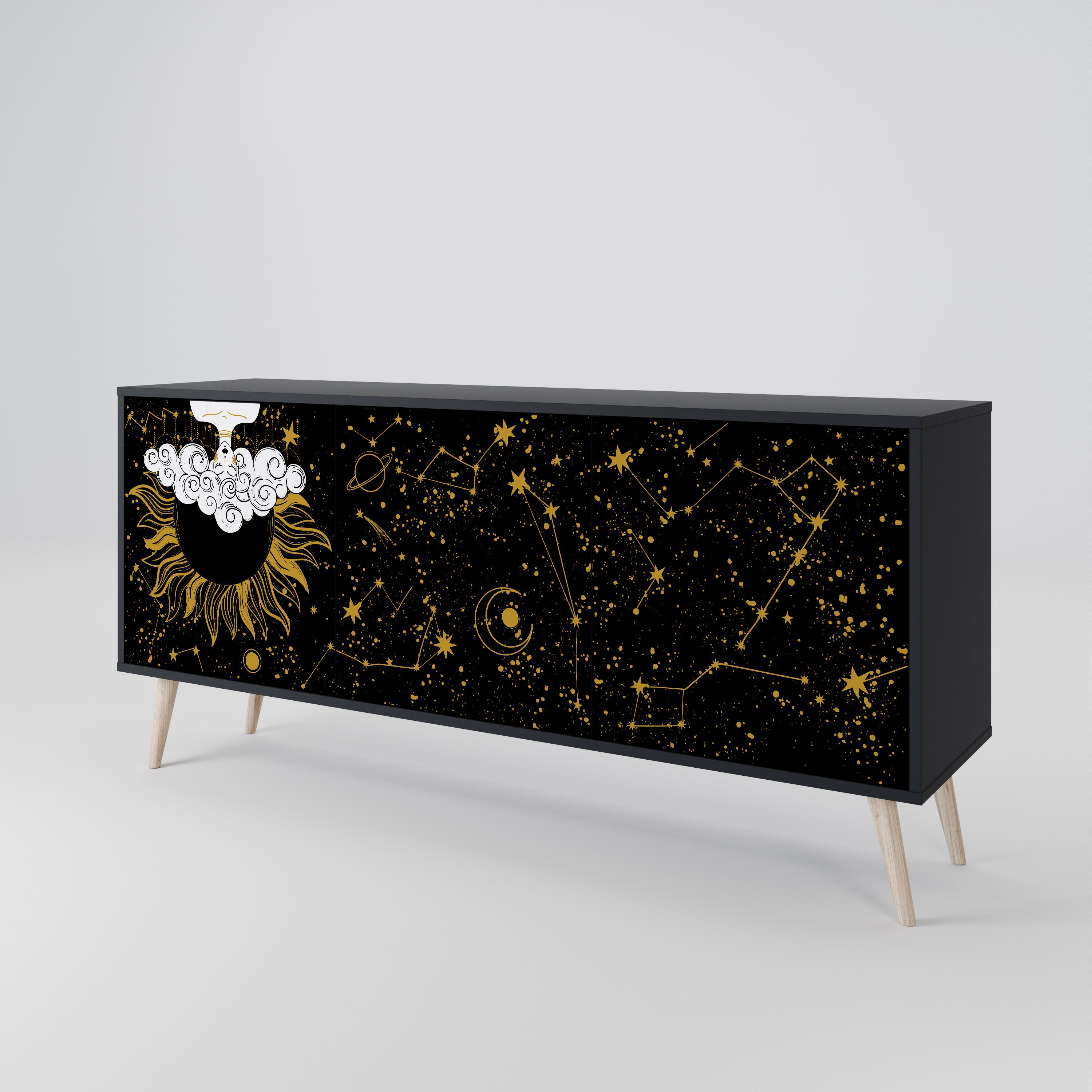 STELLAR CONSTELLATIONS 3-Door Sideboard