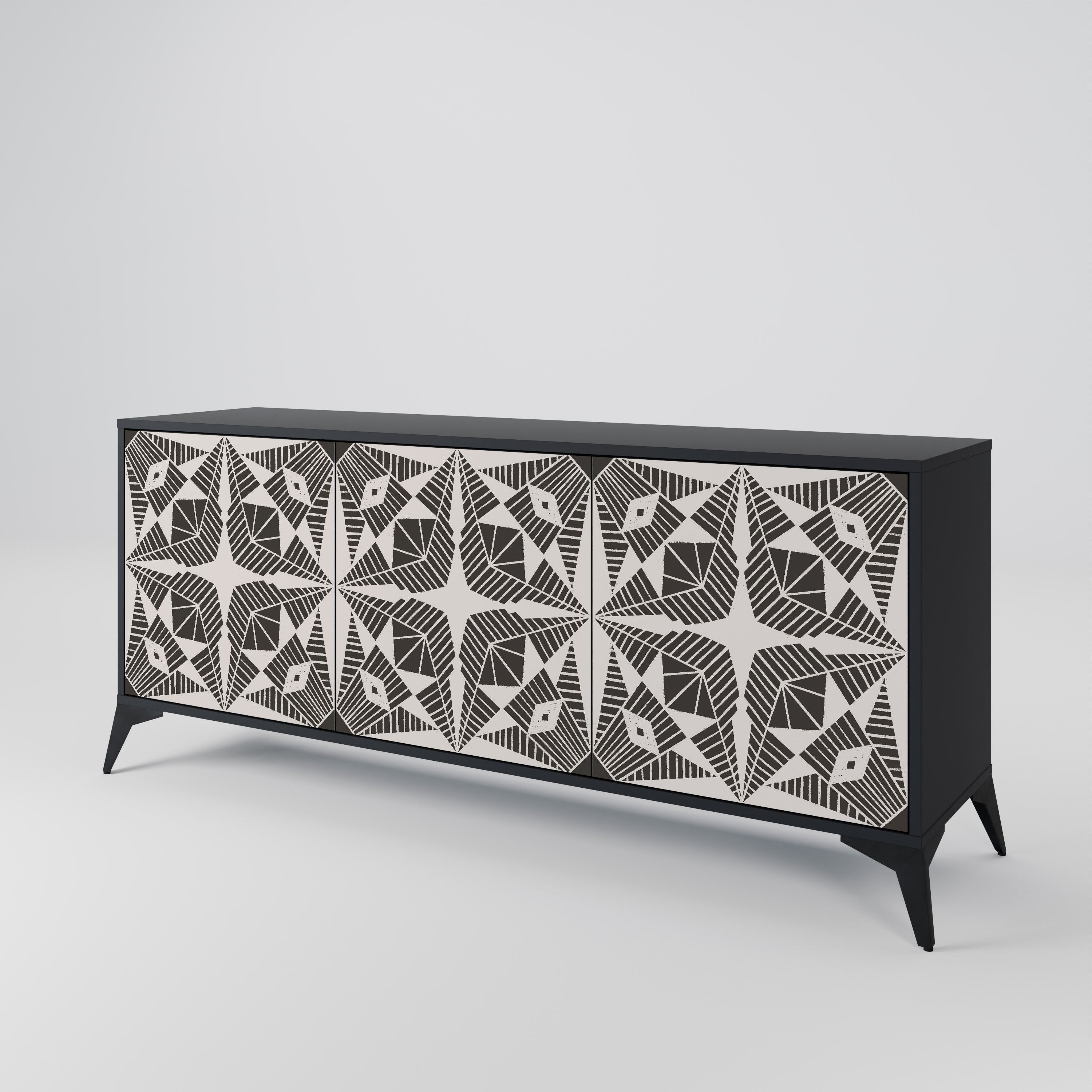 MONOCHROME NEXUS 3-Door Sideboard