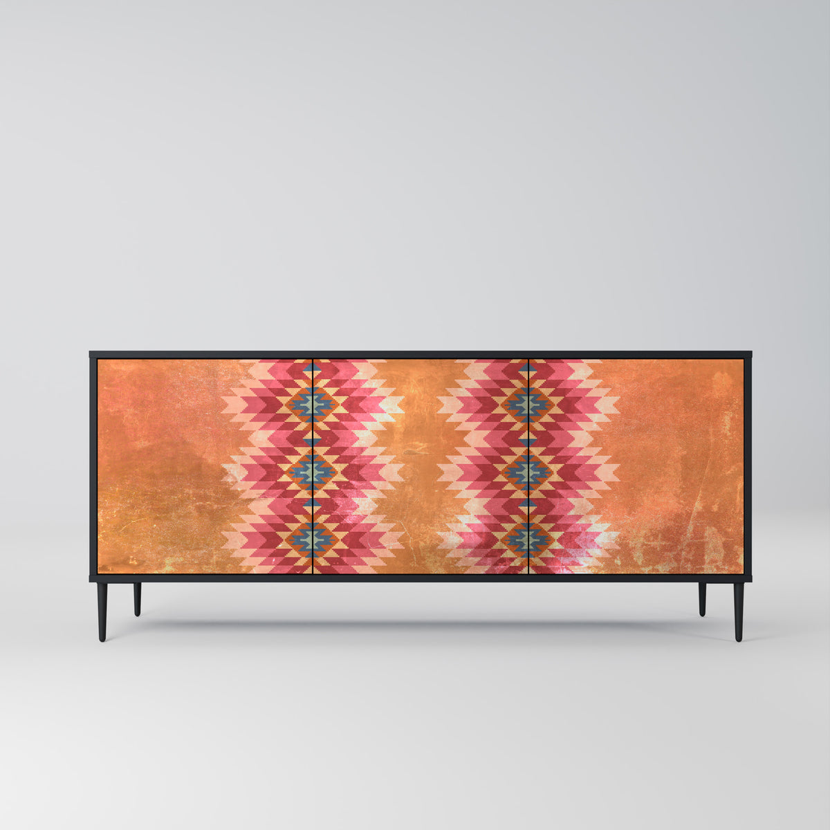 INDIAN FOLK Aparador de 3 Puertas