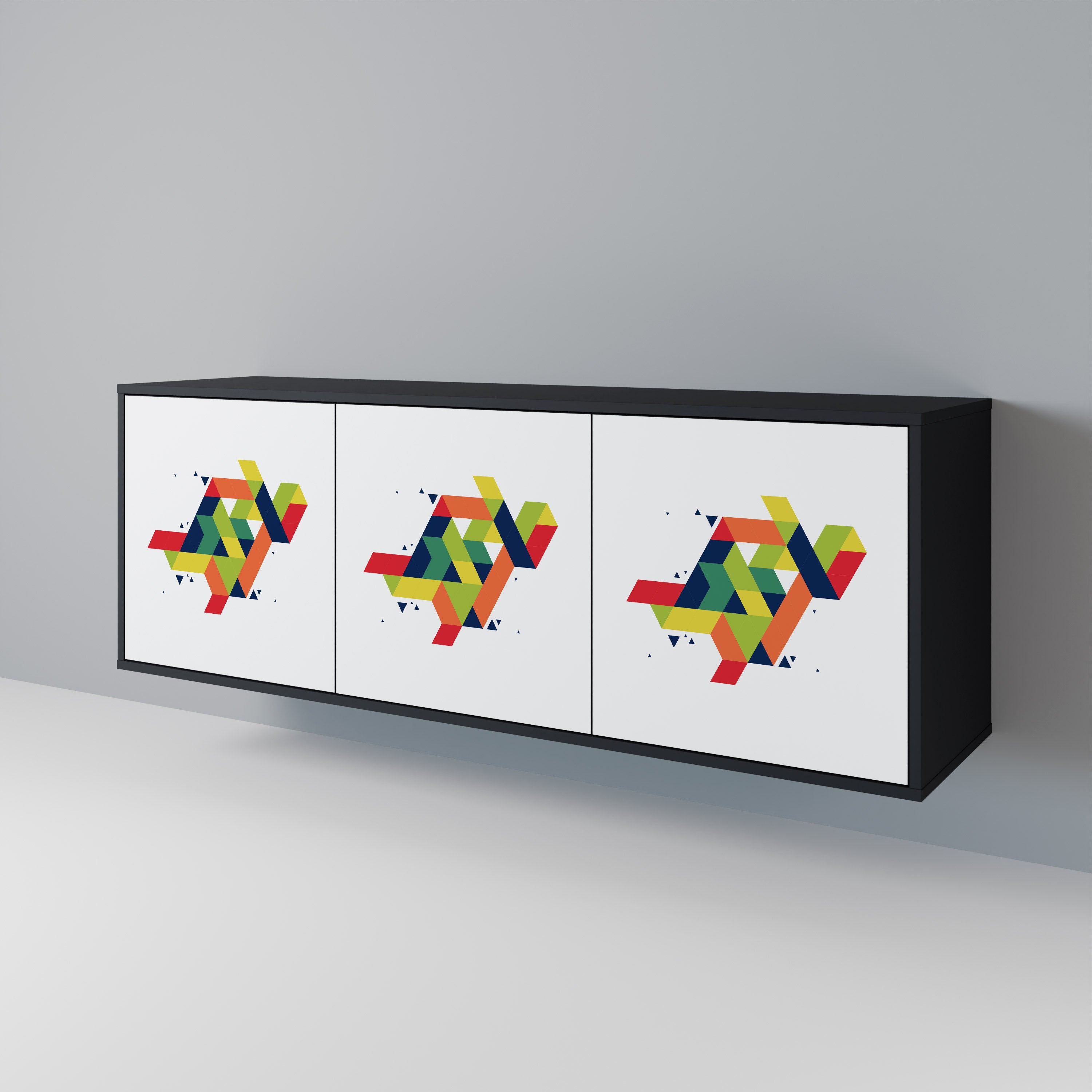 FUTURE SIGN 3-Door Sideboard