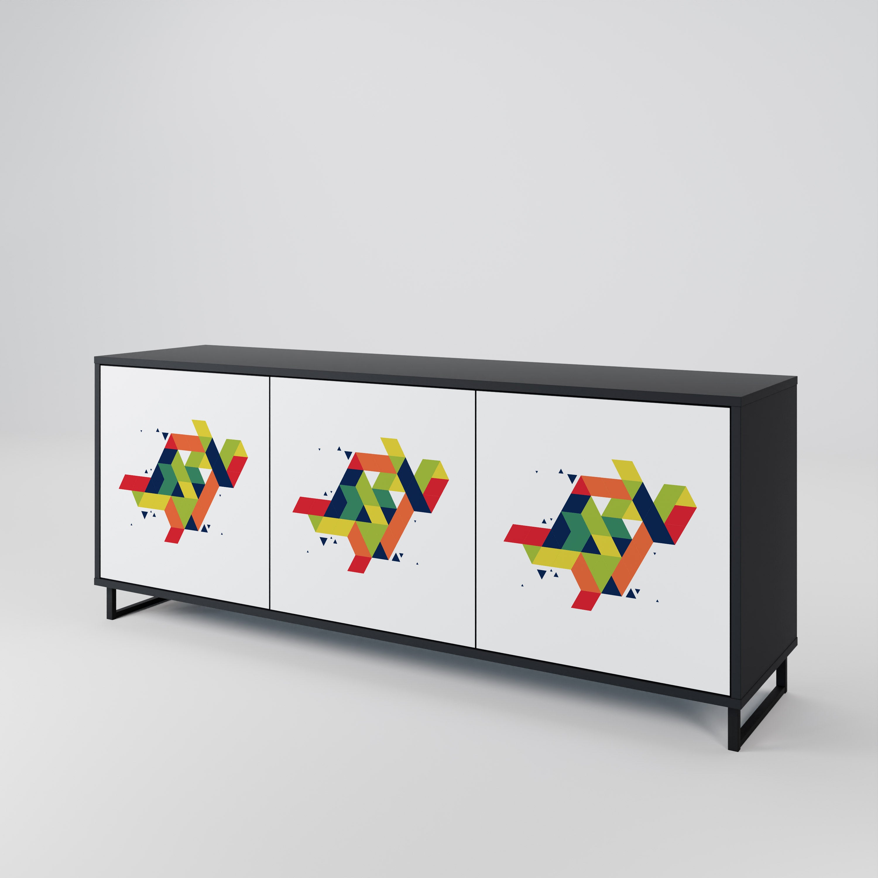 FUTURE SIGN 3-Door Sideboard