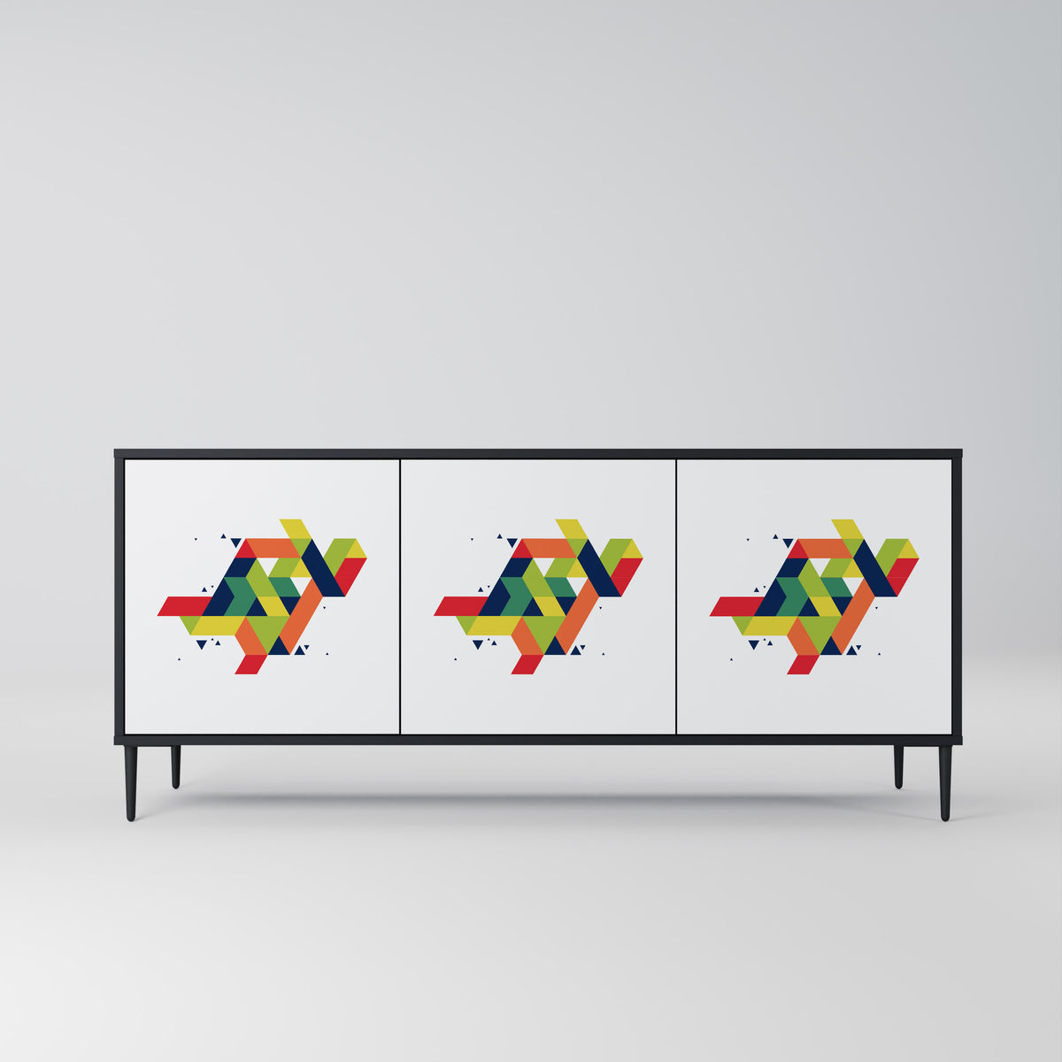 FUTURE SIGN 3-Door Sideboard