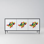 FUTURE SIGN 3-Door Sideboard