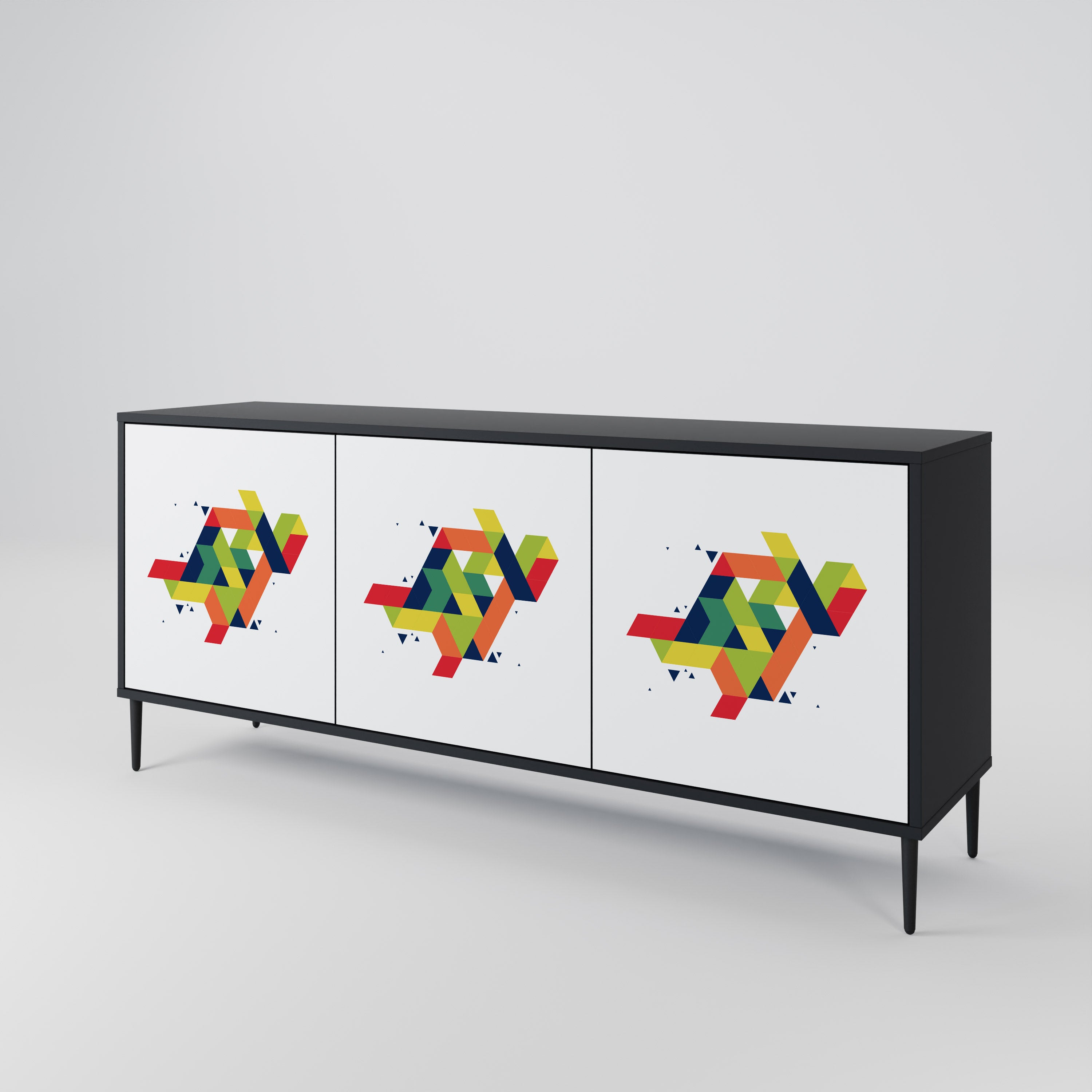 FUTURE SIGN 3-Door Sideboard