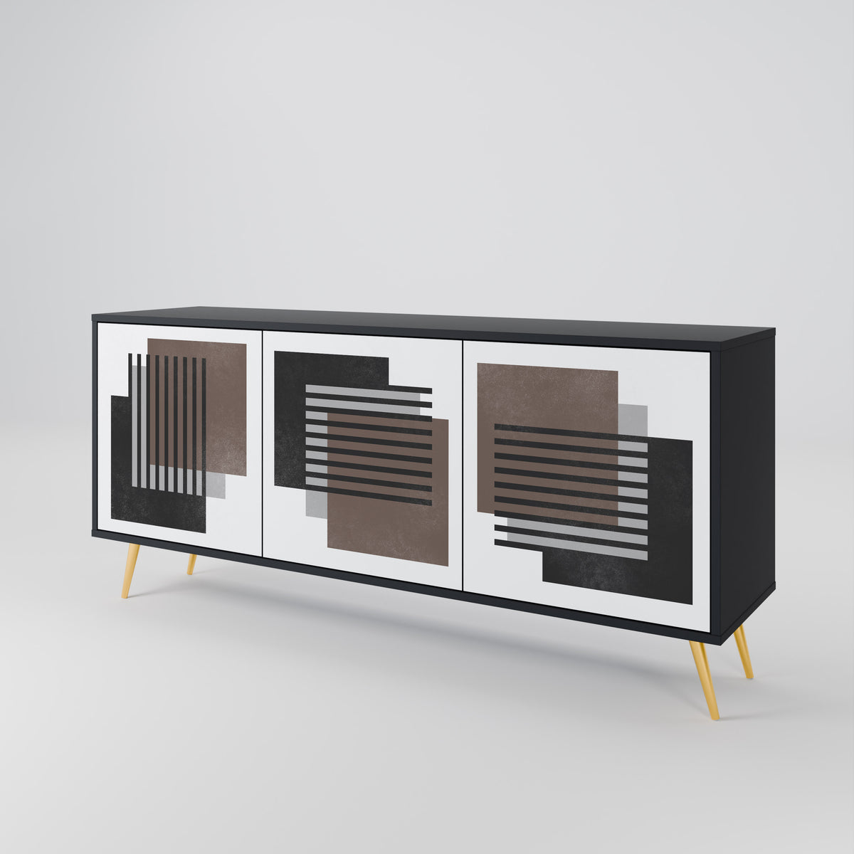 SHADOW SYNCHRONY Aparador de 3 Puertas