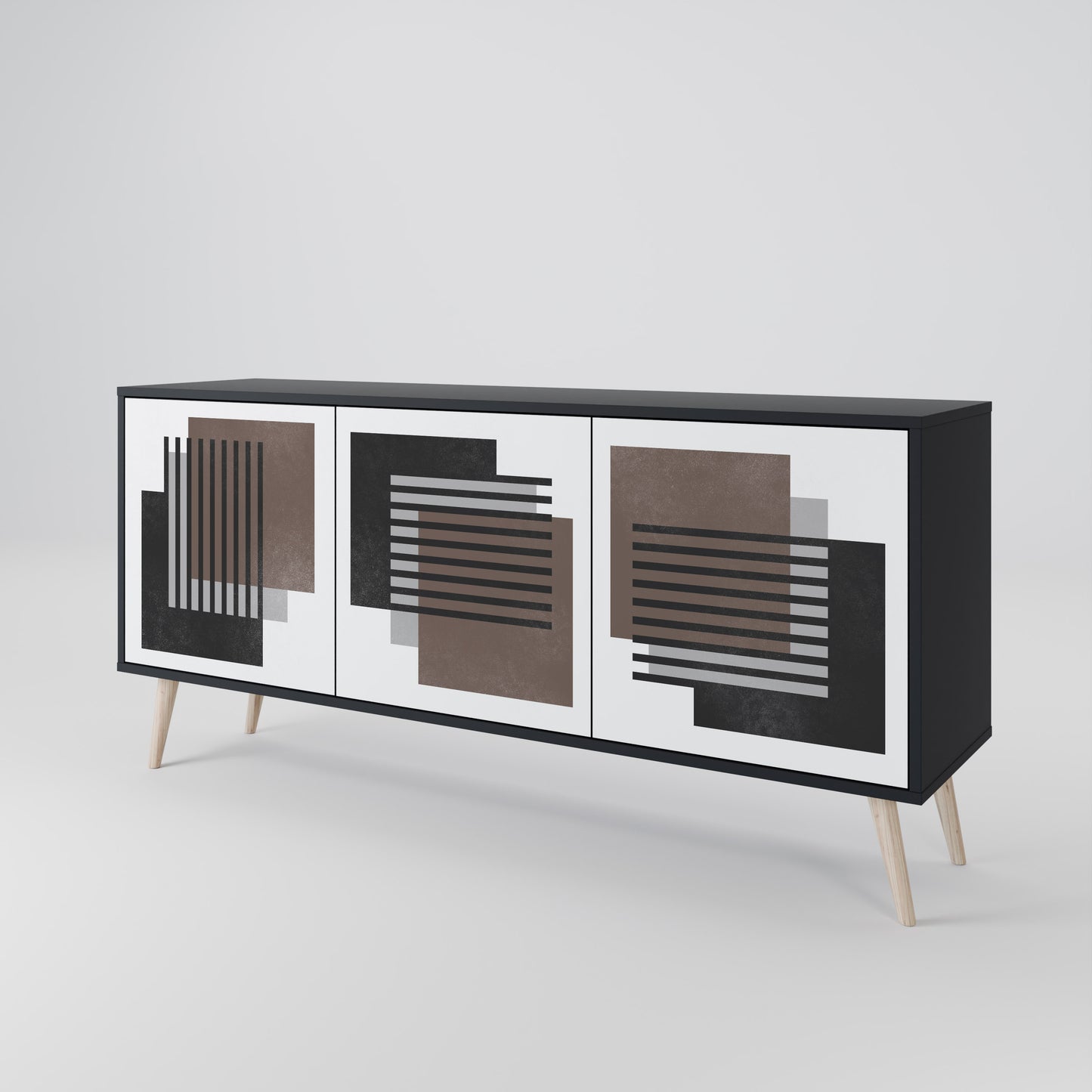 SHADOW SYNCHRONY Aparador de 3 Puertas