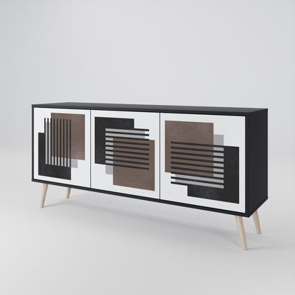 SHADOW SYNCHRONY Aparador de 3 Puertas