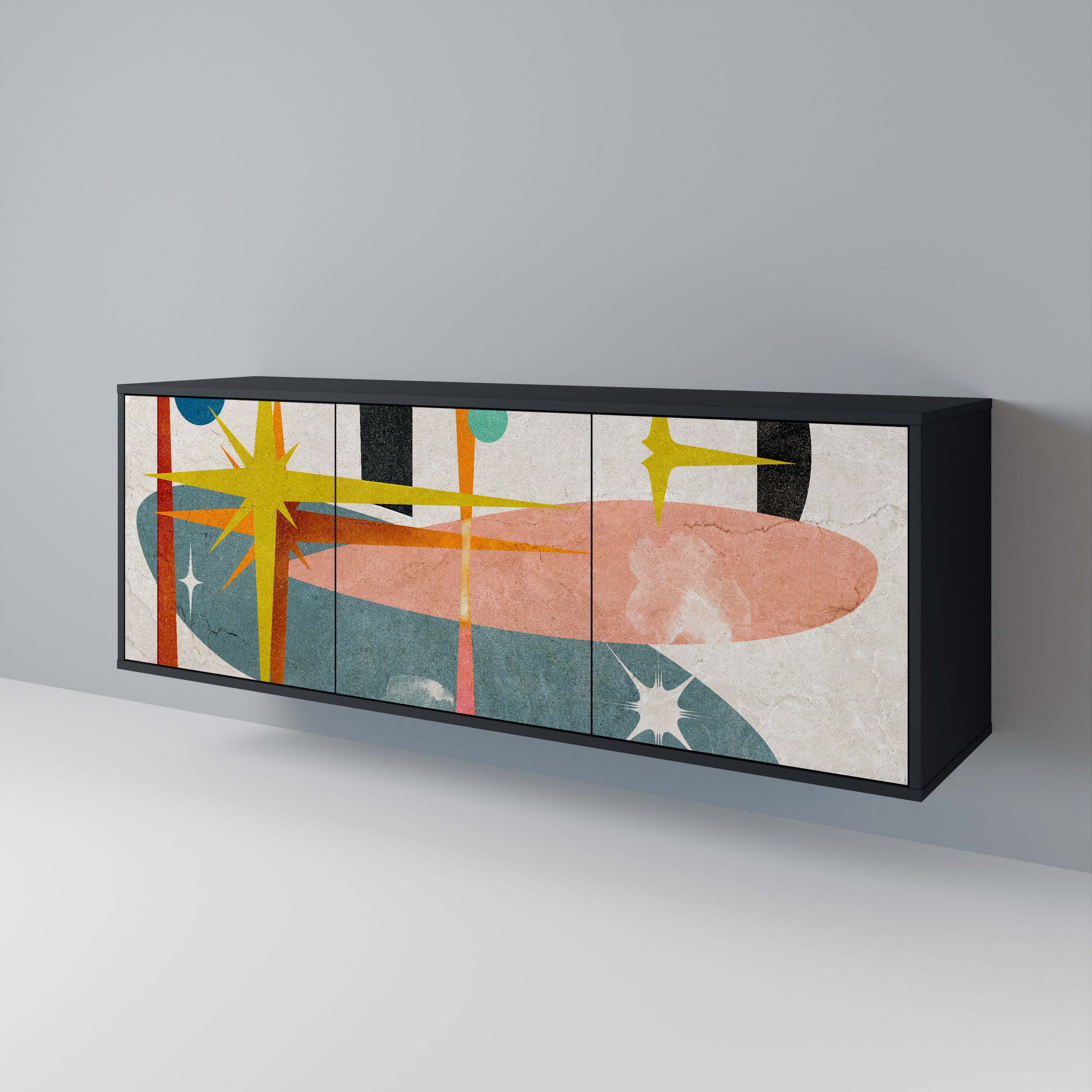 INTERSTELLAR VIBES 3-Door Sideboard