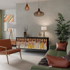 COLORFUL STRINGS Aparador de 3 Puertas