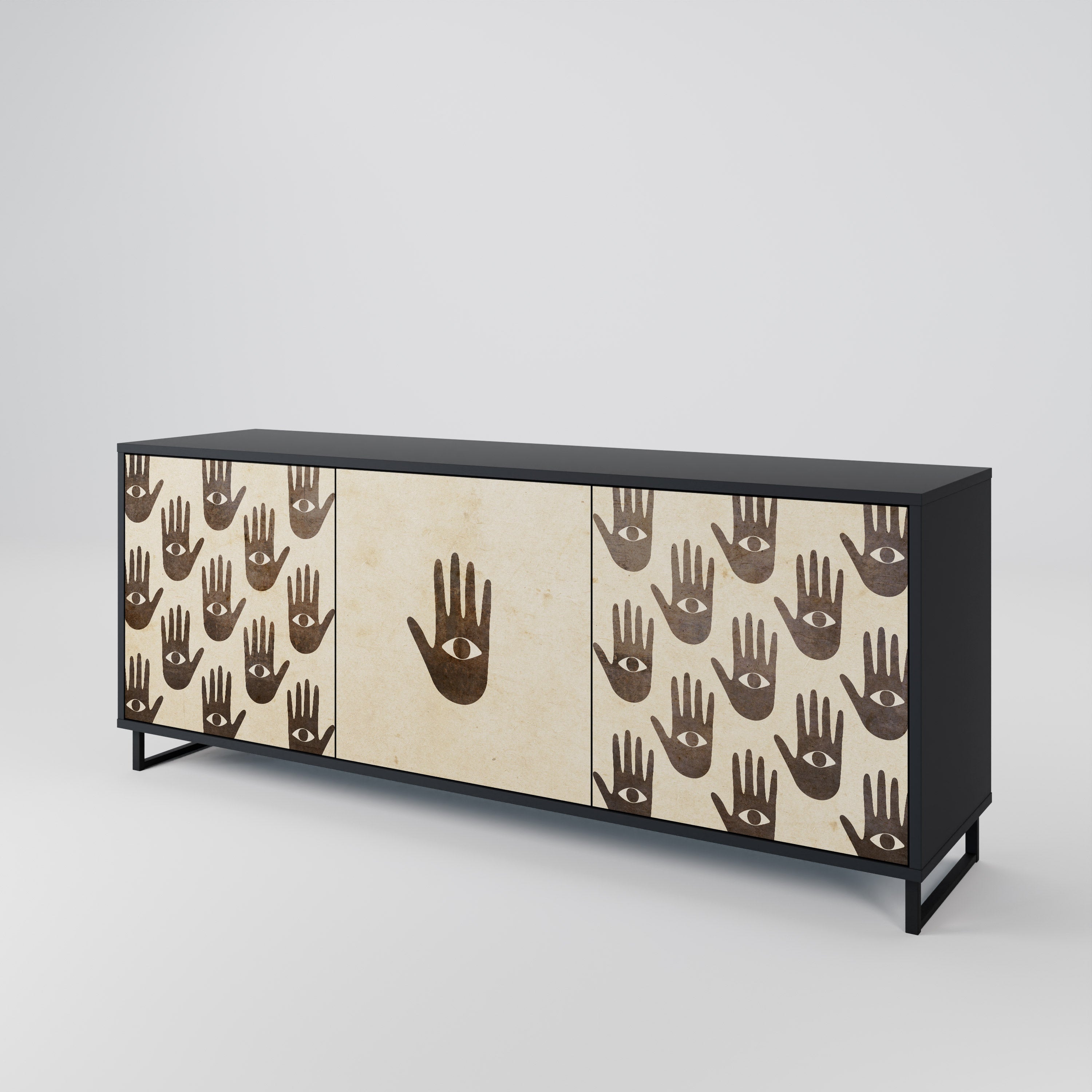 SEE MORE 3-Door Sideboard