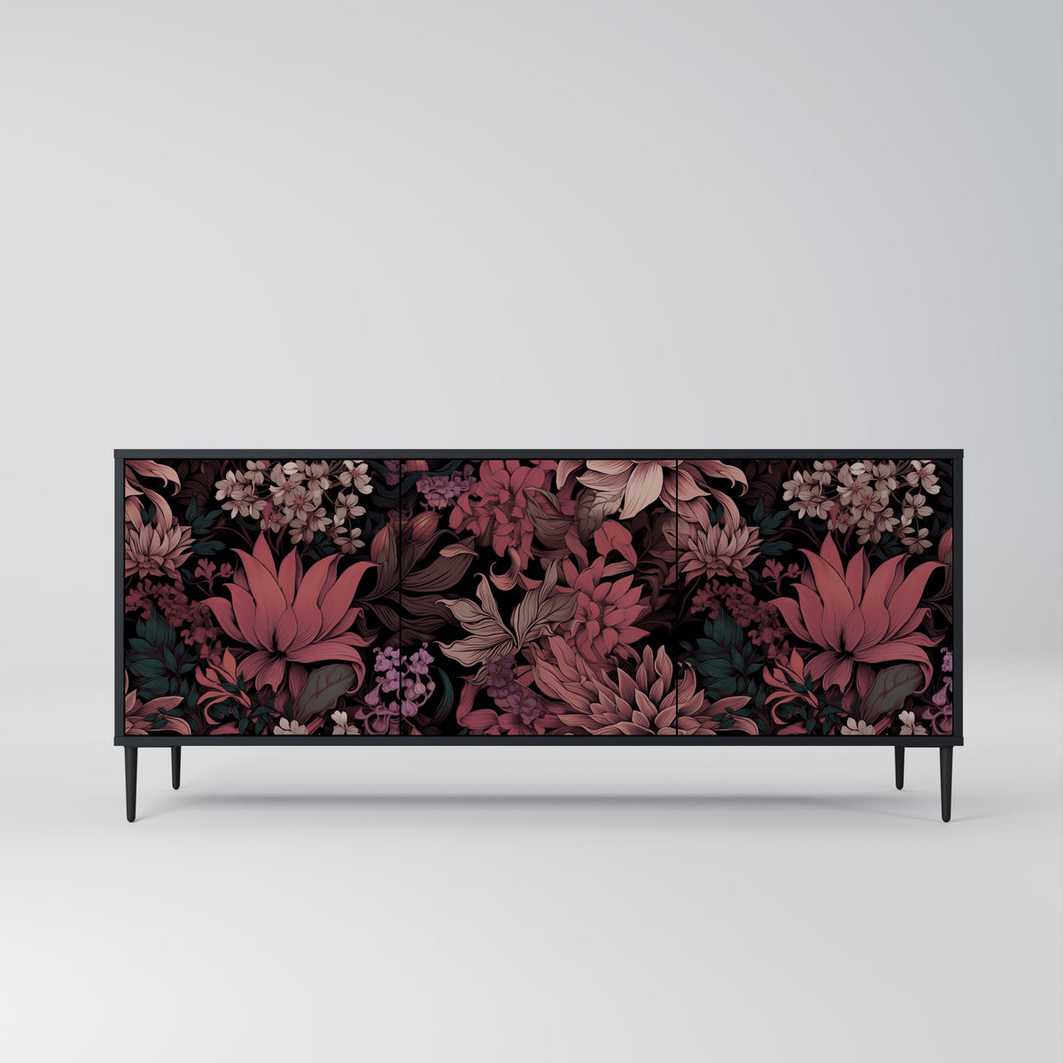 FLORAL WHISPER 3-Door Sideboard