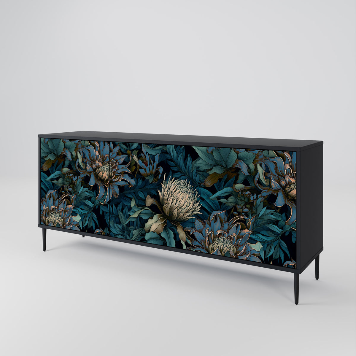TWILIGHT BLOOM Aparador de 3 Puertas