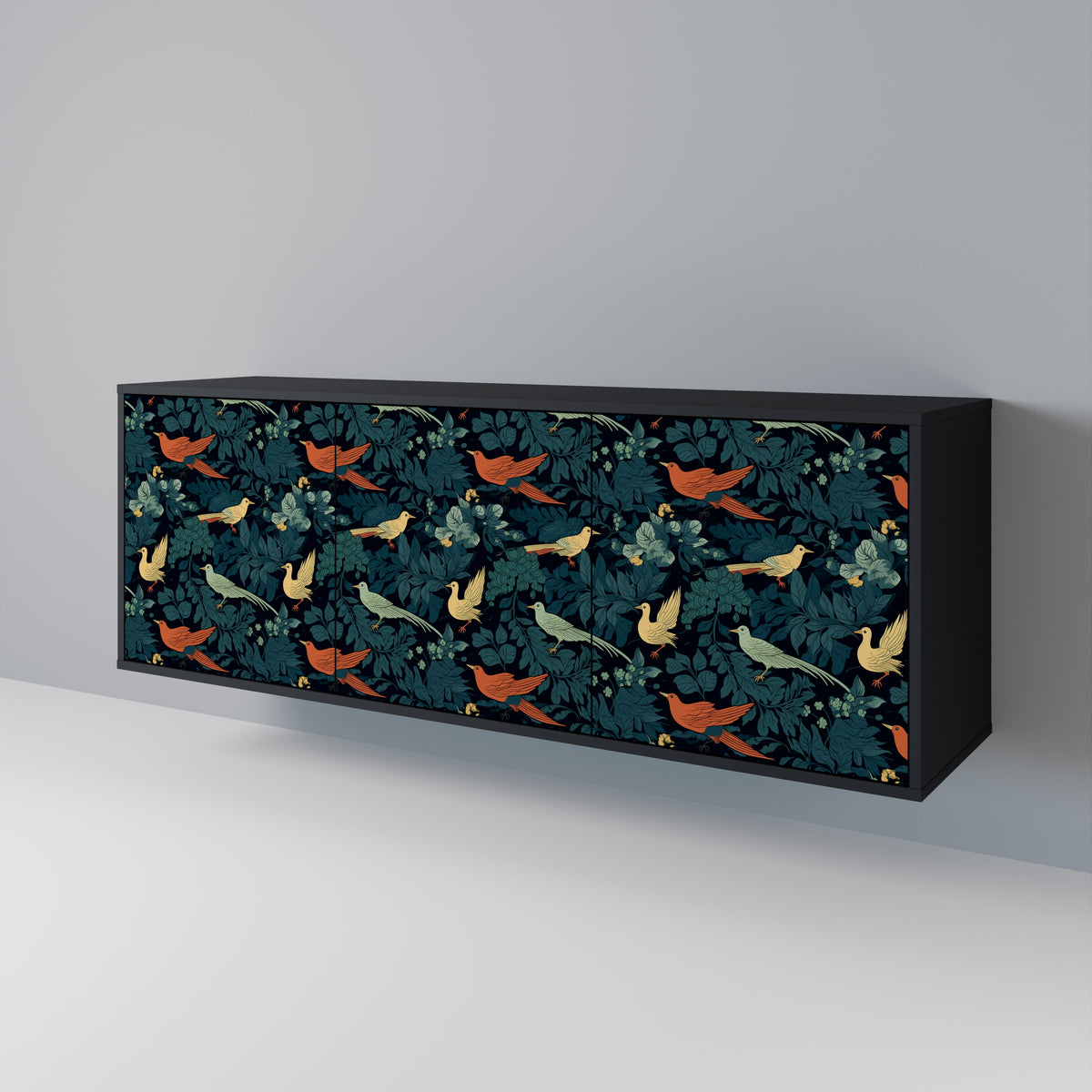 FOWL ORNAMENT Aparador de 3 Puertas