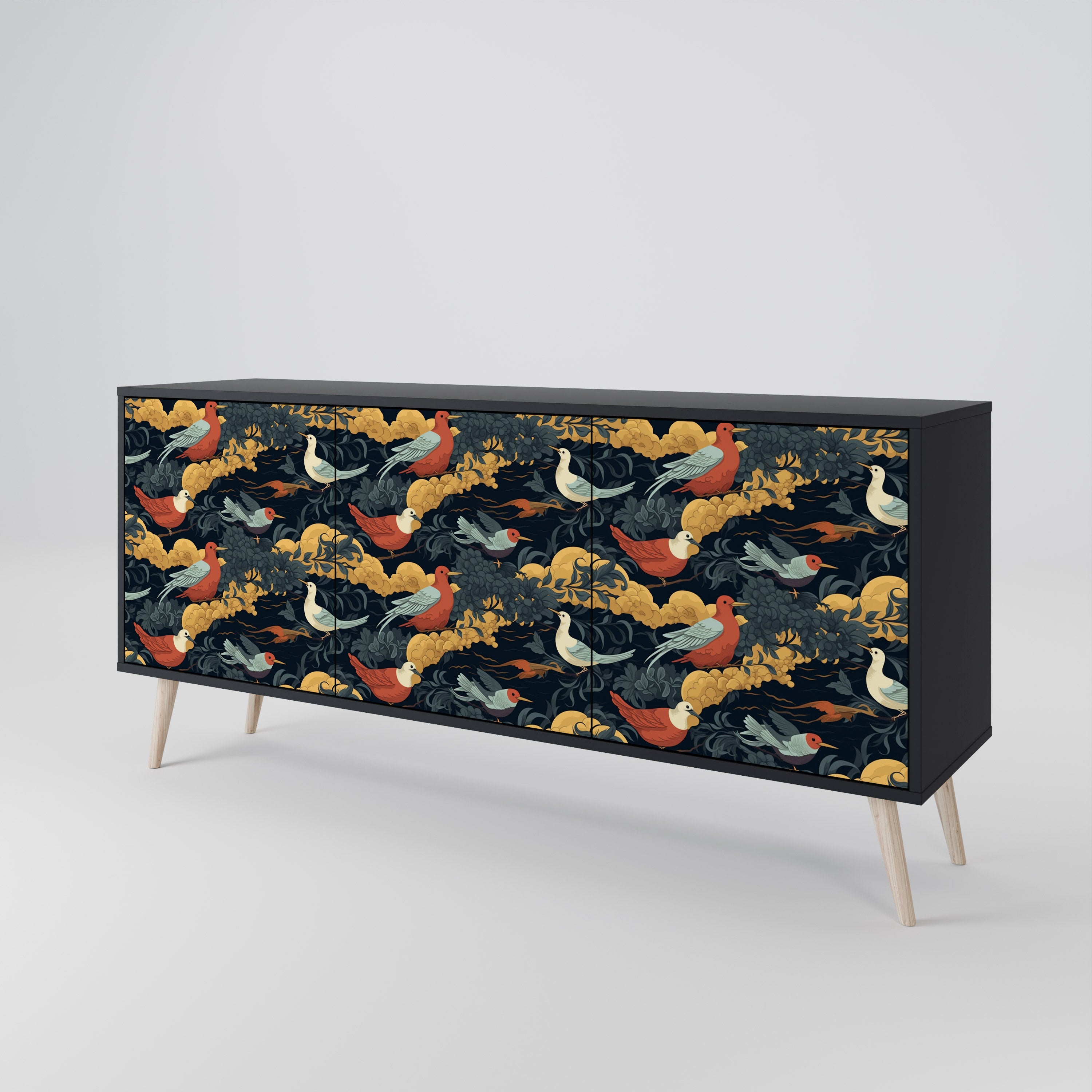 FOWLY DAZE 3-Door Sideboard