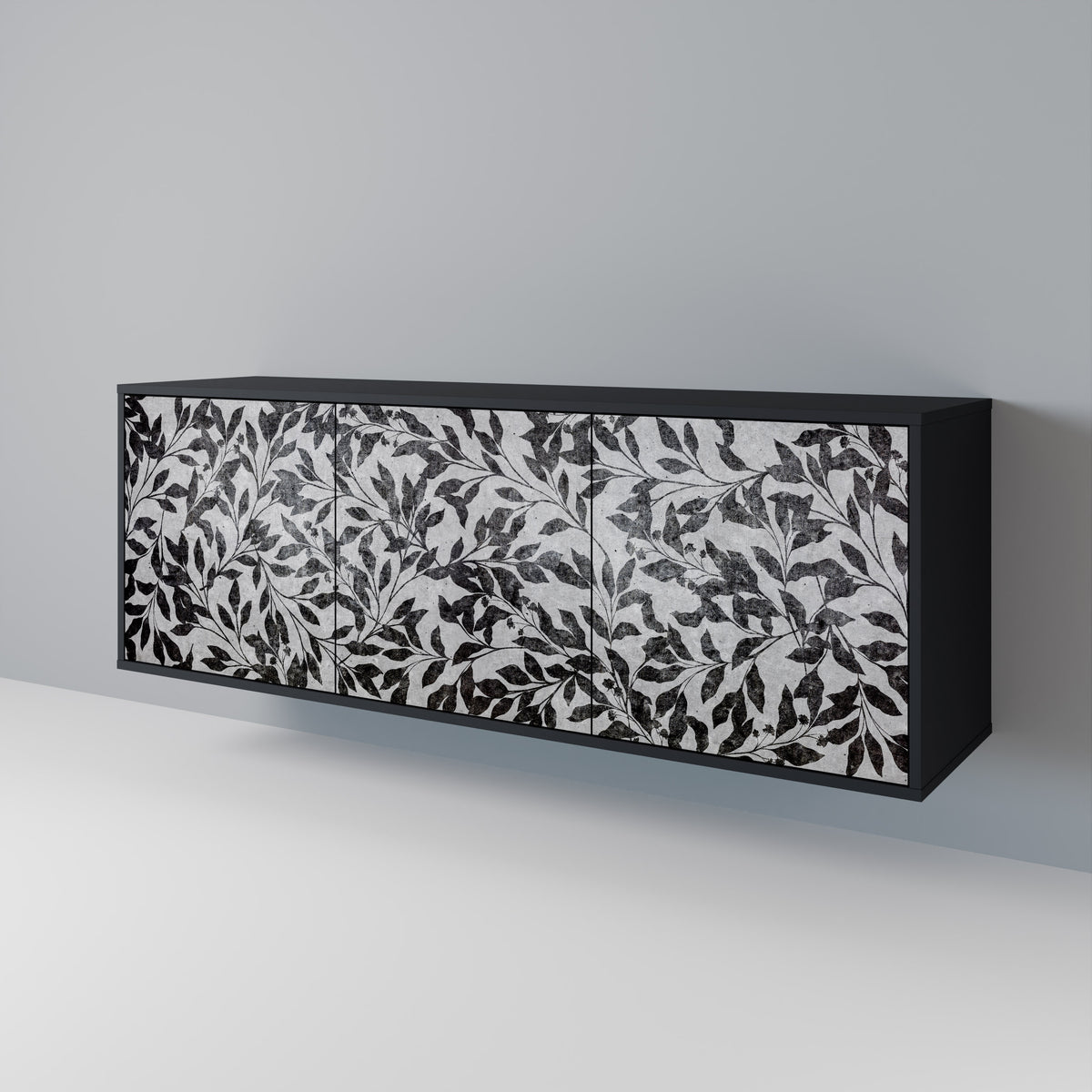 CHARCOAL SPROUT Aparador de 3 Puertas